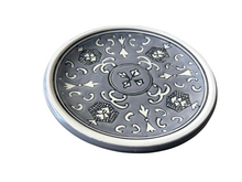 Set van 6 bordjes Nejma Gris &Oslash; 16 cm | PB.NG.15 | Dishes &amp; Deco