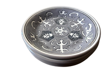 Set van 4 bordjes Nejma Gris &Oslash; 21 cm | PB.NG.20 | Dishes &amp; Deco