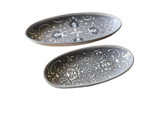 Set Ovale Schaal Nejma Gris 40 &amp; 30 cm | + GRATIS 20 cm Schaal