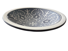 Saladeschaal Rond 36,5 cm Nejma Gris - Handgemaakt | Dishes &amp; Deco