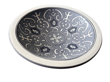Saladeschaal Rond 36,5 cm Nejma Gris - Handgemaakt | Dishes &amp; Deco