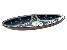 Schaal ovaal 55 cm Black Fond Salade | OS.BF.50 | Dishes &amp; Deco