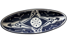 Schaal ovaal 55 cm Black Fond Salade | OS.BF.50 | Dishes &amp; Deco