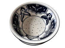 Fruittest Black Fond - &Oslash; 21 cm - Handgemaakt - Dishes &amp; Deco