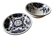 Fruittest Black Fond - &Oslash; 21 cm - Handgemaakt - Dishes &amp; Deco