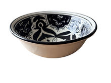 Saladier &Oslash; 15,5 cm Black Fond - Handgemaakt | Dishes &amp; Deco