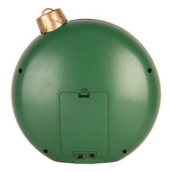 Clayre &amp; Eef | Sneeuwbol met LED Groen Goudkleurig 21x9x21 cm / 3xAA | 6PR6174