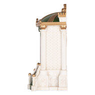 Clayre &amp; Eef | Muziekdoos met LED Groen Goudkleurig 22x11x23 cm / 3xAA | 6PR6186