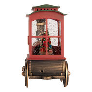 Clayre &amp; Eef | Muziekdoos Trein met LED Rood Groen 31x10x19 cm / 3xAA | 6PR6202