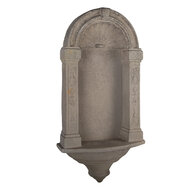 Clayre &amp; Eef | Wandkandelaar Grijs 39x13x78 cm | 5Y1420