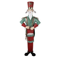 Clayre &amp; Eef | Decoratie Notenkraker Rood Groen 75x50x186 cm | 5Y1436