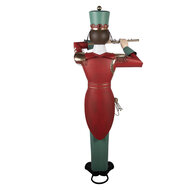 Clayre &amp; Eef | Decoratie Notenkraker Groen Rood 70x48x163 cm | 5Y1437