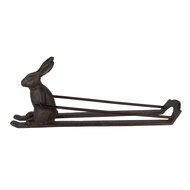 Clayre &amp; Eef | Wijnfles houder Konijn Bruin 33x7x13 cm | 6Y5960