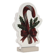 Clayre &amp; Eef | Infinity Lamp Rood Wit 15x5x21 cm | 6LMPI0005