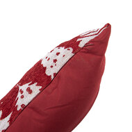 Clayre &amp; Eef | Kussen gevuld Rood Wit 44x44x4 cm | KG023.153