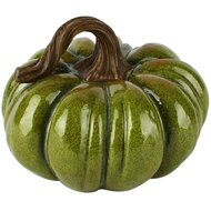 Dekoratief | Deco pompoen, groen, resina, 15x15x10cm | A265022