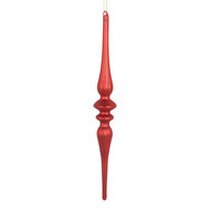 Clayre &amp; Eef | Kersthanger Rood &oslash; 4x29 cm | 6GL5431