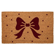 Clayre &amp; Eef | Deurmat Binnen Bruin Rood 75x45x1 cm | MC299