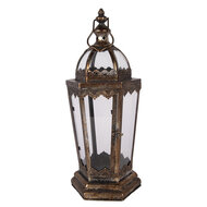 Clayre &amp; Eef | Lantaarn Bruin 19x17x45 cm | 5Y1412