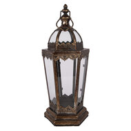 Clayre &amp; Eef | Lantaarn Bruin 19x17x45 cm | 5Y1412
