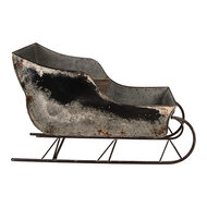 Clayre &amp; Eef | Decoratie Slee Grijs Bruin 123x46x74 cm | 50920