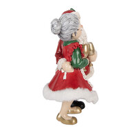 Clayre &amp; Eef | Decoratie Kerstman en kerstvrouw Rood Wit 20x12x26 cm | 6PR6268