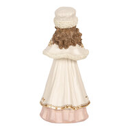 Clayre &amp; Eef | Decoratie Kind Beige Roze 8x7x17 cm | 6PR6313