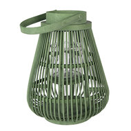 Clayre &amp; Eef | Windlicht Groen &oslash; 28x38 cm | 6RO0613L