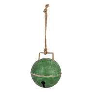 Clayre &amp; Eef | Bel Decoratief Groen Bruin &oslash; 16x18 cm | 6Y6165