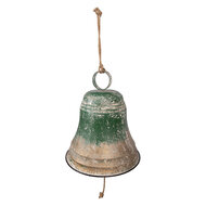 Clayre &amp; Eef | Bel Decoratief Groen Goudkleurig &oslash; 42x46 cm | 6Y6170