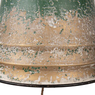Clayre &amp; Eef | Bel Decoratief Groen Goudkleurig &oslash; 42x46 cm | 6Y6170