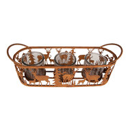 Clayre &amp; Eef | Planthouder Bruin 37x11x13 cm | 6Y6179
