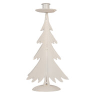Clayre &amp; Eef | Decoratie Kerstboom Bruin 30x25x50 cm | 6Y6182