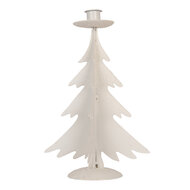Clayre &amp; Eef | Decoratie Kerstboom Bruin 30x25x50 cm | 6Y6182