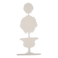 Clayre &amp; Eef | Decoratie Bloempot Rood 7x10x21 cm | 6Y6187