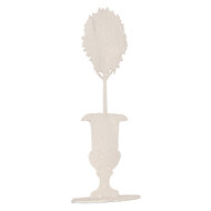 Clayre &amp; Eef | Decoratie Bloempot Rood 7x10x22 cm | 6Y6188