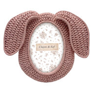 Clayre &amp; Eef | Fotolijst Roze 14x2x13 cm / 6x9 cm | 2F1389
