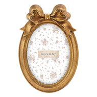 Clayre &amp; Eef | Fotolijst Goudkleurig 15x2x22 cm / 10x15 cm | 2F1409