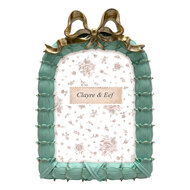 Clayre &amp; Eef | Fotolijst Groen Goudkleurig 17x3x24 cm / 13x18 cm | 2F1406