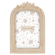 Clayre &amp; Eef | Fotolijst Beige Bruin 13x2x20 cm / 10x15 cm | 2F1421