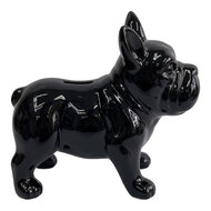 Clayre &amp; Eef | Spaarpot Hond Zwart 20x9x17 cm | 6CE2469