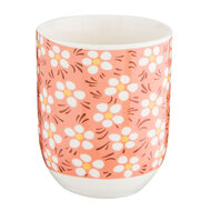 Clayre &amp; Eef | Servies Mok Roze &oslash; 6x8 cm / 100 ml | 6CEMU0006