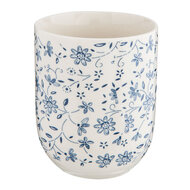 Clayre &amp; Eef | Servies Mok Blauw &oslash; 6x8 cm / 100 ml | 6CEMU0012