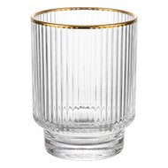 Clayre &amp; Eef | Waterglas Transparant &oslash; 8x10 cm / 320 ml | 6GL5534