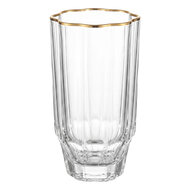 Clayre &amp; Eef | Waterglas Transparant &oslash; 7x13 cm / 300 ml | 6GL5537