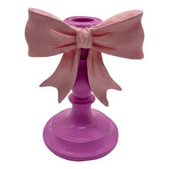 Clayre &amp; Eef | Kandelaar Roze 11x9x14 cm | 6PR6416