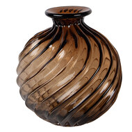 Clayre &amp; Eef | Vazen Glas Bruin &oslash; 19x21 cm | 6GL5504S