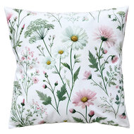 Clayre &amp; Eef | Kussen met vulling Beige Roze 45x45x4 cm | KG023.234