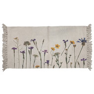 Clayre &amp; Eef | Vloermat Beige Groen 60x90 cm | KT081.005