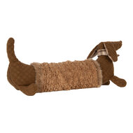 Clayre &amp; Eef | Decoratie Hond Bruin 58x20x21 cm | TW0638